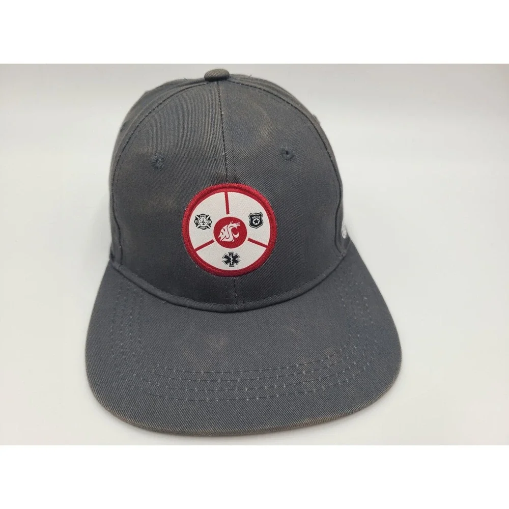 Washington State University Cougars Gesa Police Fire‎ Paramedic Snapback Hat Cap